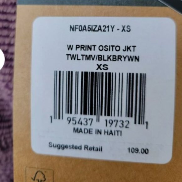 The North Face Purple Osito Fleece EUC XS. - Picture 7 of 7